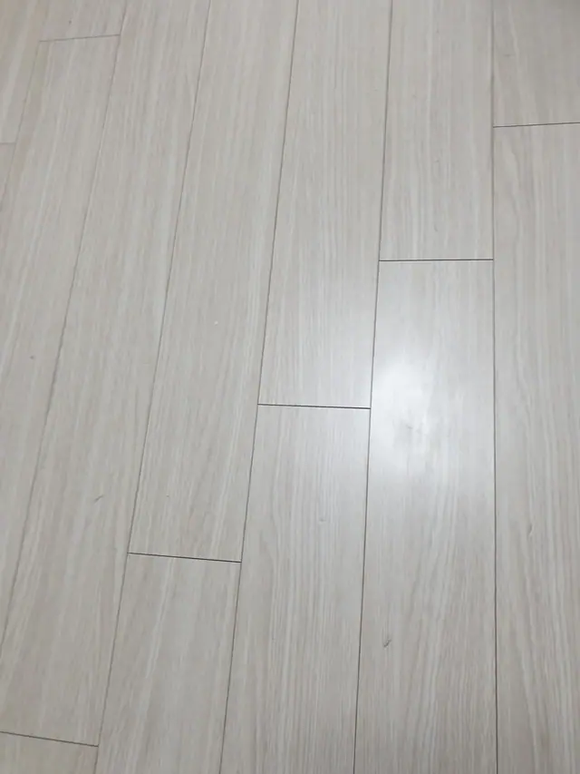 강화마루 찍힘 복원 복원 후 현장