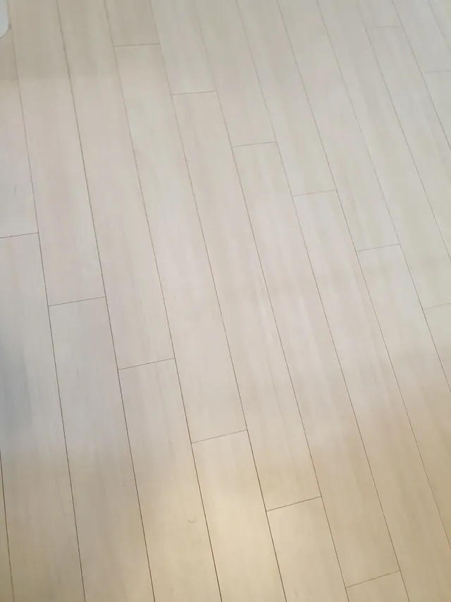 마루 갈라짐 보수 복원 후 현장